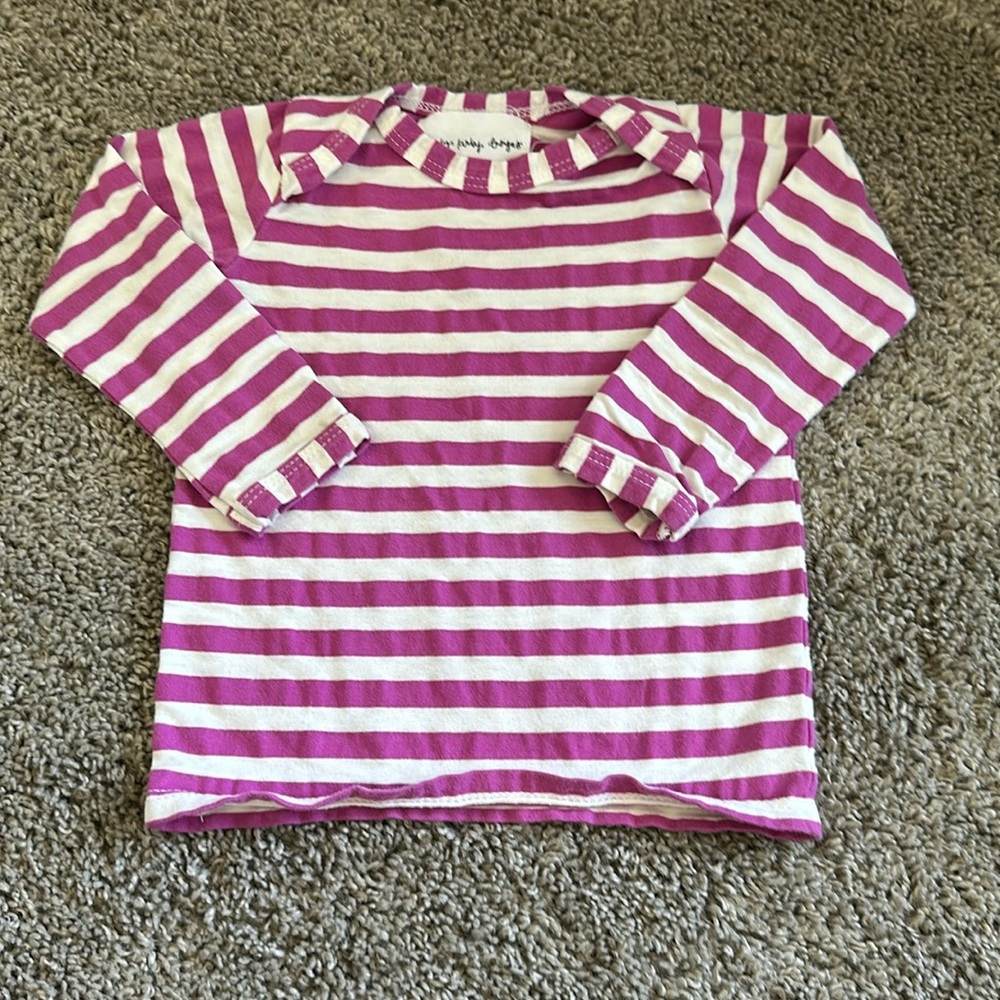 Candy kirby designs striped long sleeve top